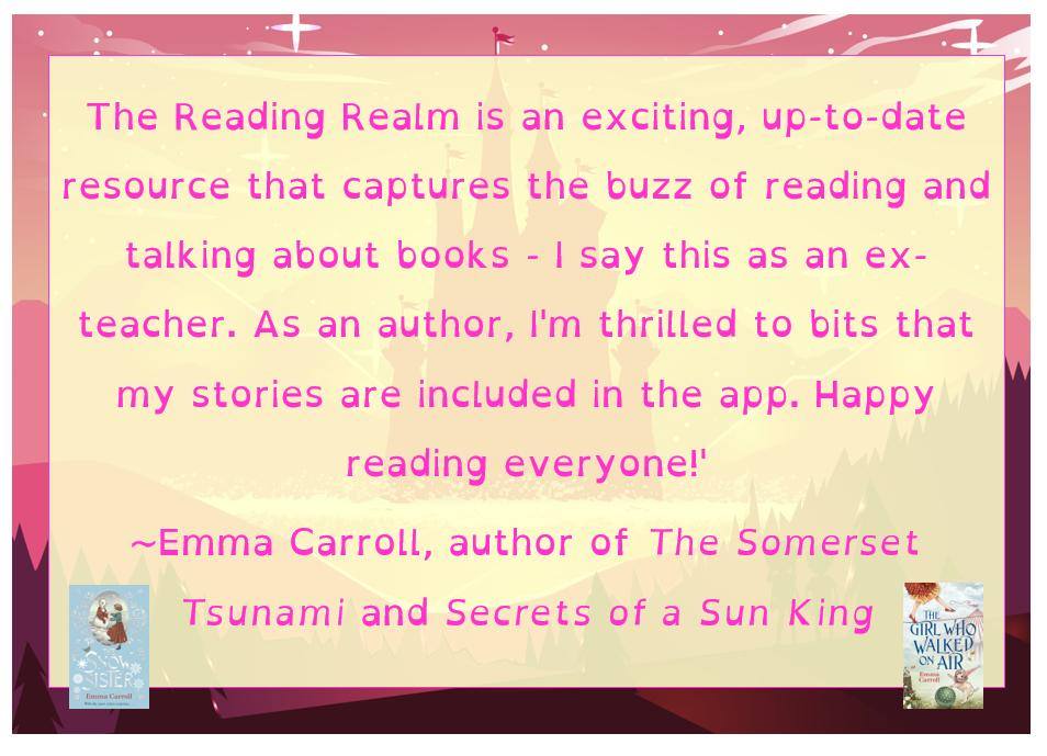 💫🏰 The Reading Realm 🏰✨ (@reading_realm) on Twitter photo ☃️HOW AMAZING! To celebrate all our super updates, resources and games in The Reading Realm, <a href="/FaberBooks/">Faber Books</a> are doing a #giveaway of The Snow Sister which features in the app!❄
To win SIX copies, all you have to do is:
🌟RT + Follow
🏰 Tag a friend below
UK only. Ends 29.11.19 ☃️HOW AMAZING! To celebrate all our super updates, resources and games in The Reading Realm, <a href="/FaberBooks/">Faber Books</a> are doing a #giveaway of The Snow Sister which features in the app!❄
To win SIX copies, all you have to do is:
🌟RT + Follow
🏰 Tag a friend below
UK only. Ends 29.11.19