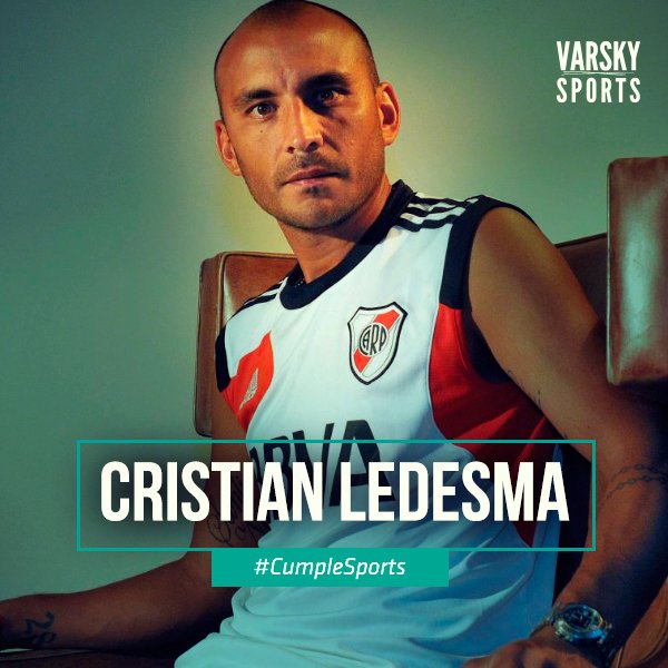 VSportsTM's tweet photo. Un 5 que hizo todo de 10. Made in Argentinos, multicampeón con River, querido en San Lorenzo. #CumpleSports Lobo Ledesma. https://t.co/phEj1HsLfb