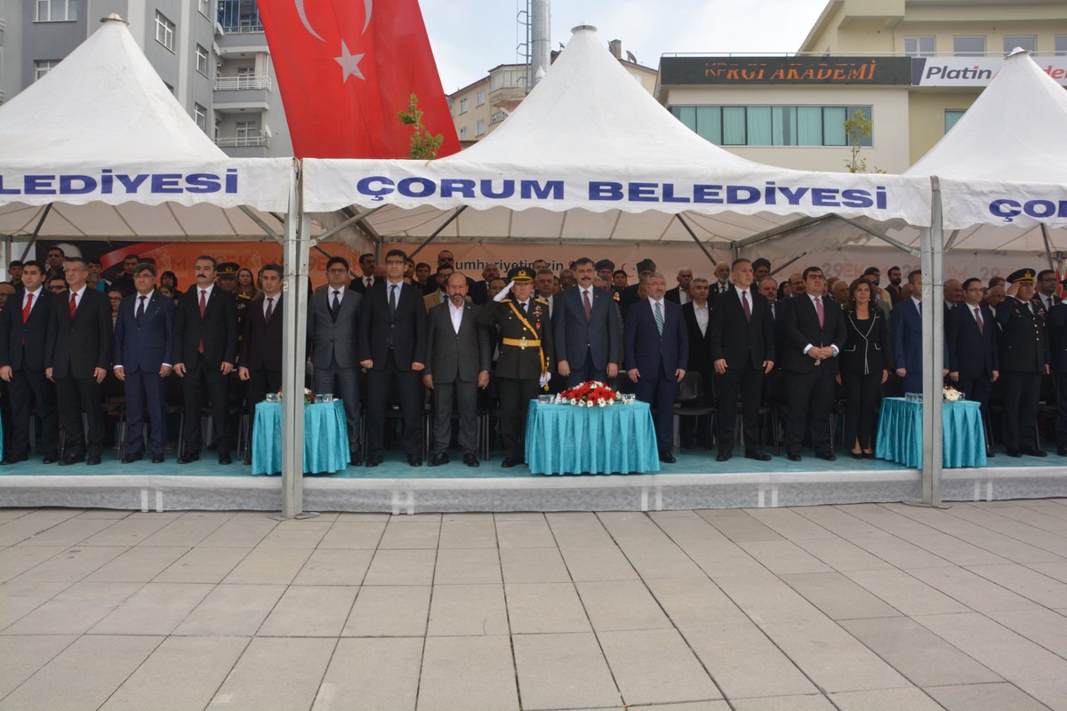 Corum19MEM's tweet photo. 29 Ekim Cumhuriyet Bayramı coşku ile kutlandı. https://t.co/zSVbtDqejh