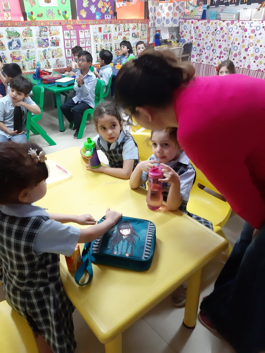 Snack time in KG #healthyfood #earlychildhoodeducation #SaudiArabia #Riyadh