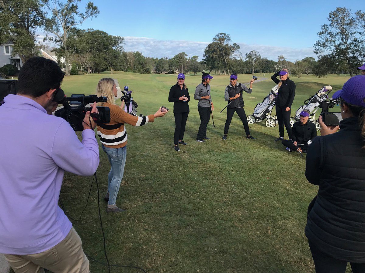 UNCWCOMmedia's tweet photo. This past week our COM Media film crew was on location at the Landfall Tradition Golf Tournament for the 17th year! We love getting to be a part of this event every year! 
#commedia #filmcrew #film #video #event #uncwcommedia https://t.co/0XIZzIOuXR