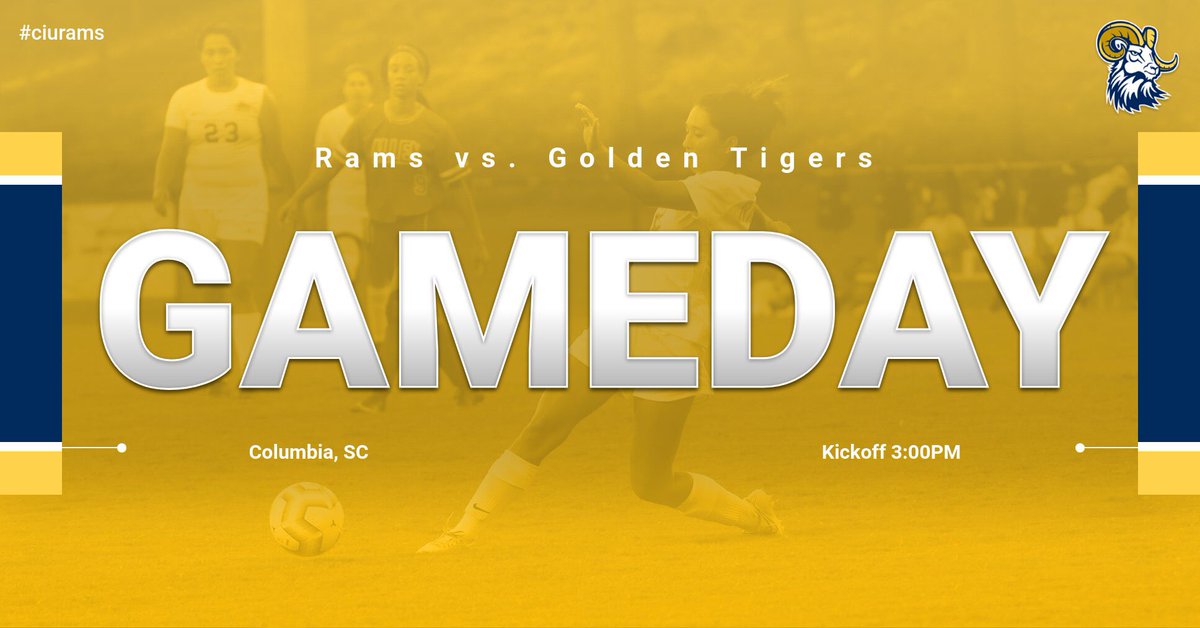 ⚽️ GAMEDAY ⚽️ <a href="/CIUWomensSoccer/">CIU Women's Soccer</a> hosts the <a href="/BUSoccer/">Brenau Soccer</a> golden tigers today at 3:00PM! #ciurams
