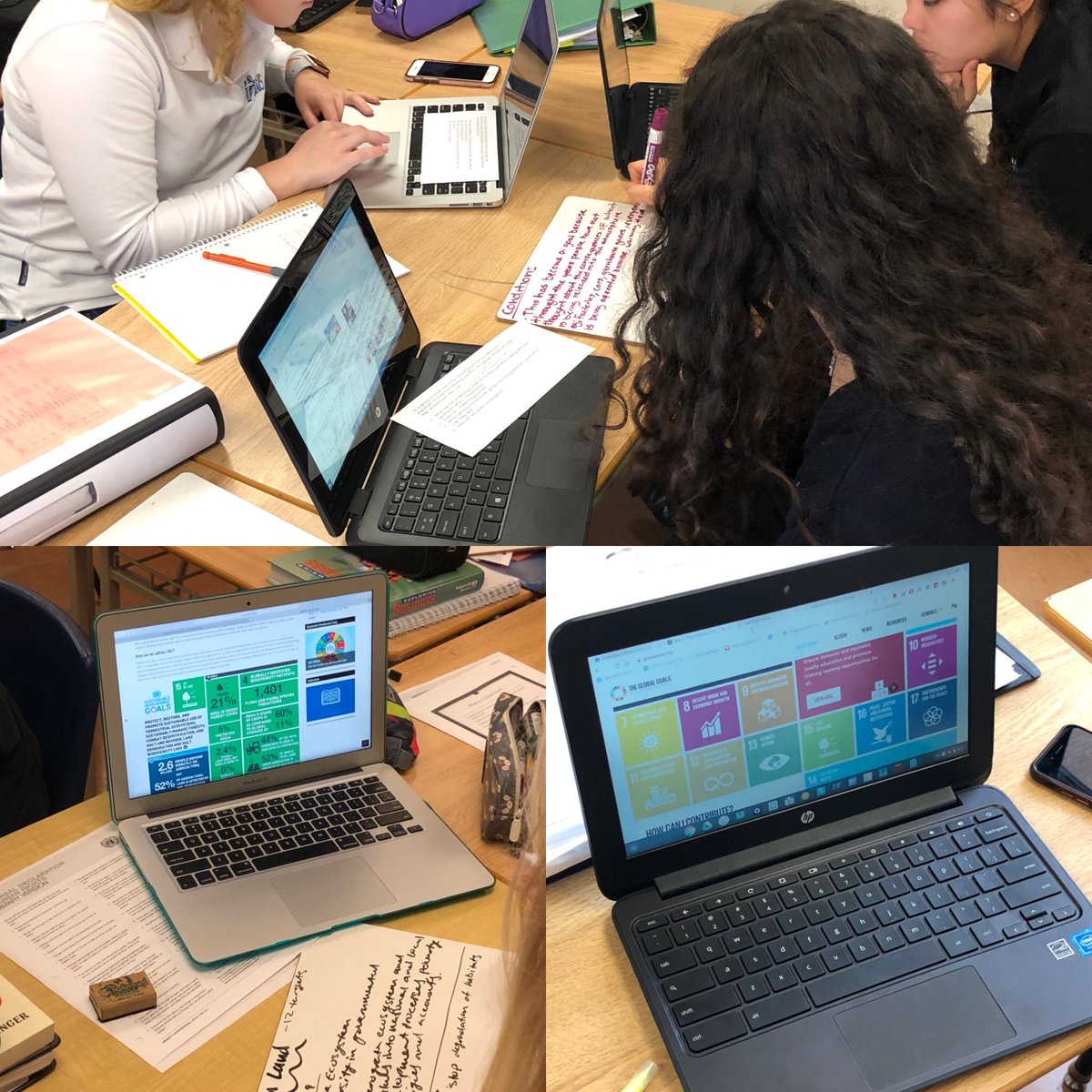 douccath's tweet photo. Be the change @TheBlueBlast How can I contribute? 17 Goals for a better world. Using #thinkingclassroom and #collobrative #inquiry to explore the @TheGlobalGoals #thinkglobally #actlocally #BeExtraordinary @WellingtonCath #shapingmyfurture #GlobalGoals https://t.co/k5gVobV68z