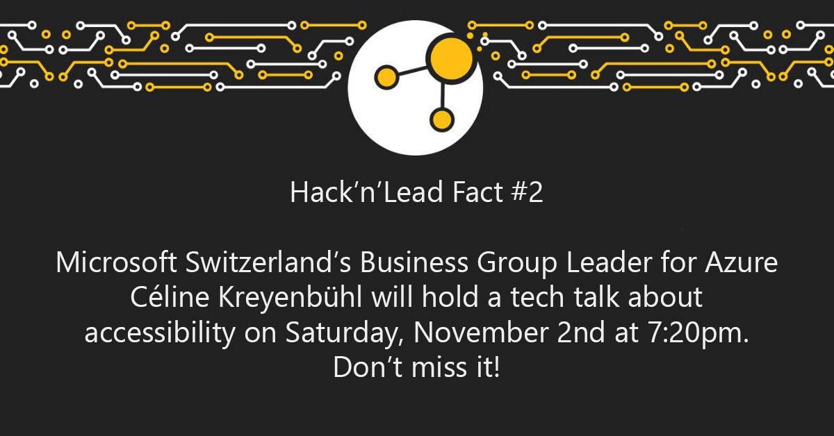 microsoft_ch's tweet photo. Excited to hear @ckreyenbuehl talk at @womenplusplus 's Hack'n'Lead! #WomenInTech #HackAndLead https://t.co/DcUiHwg36X