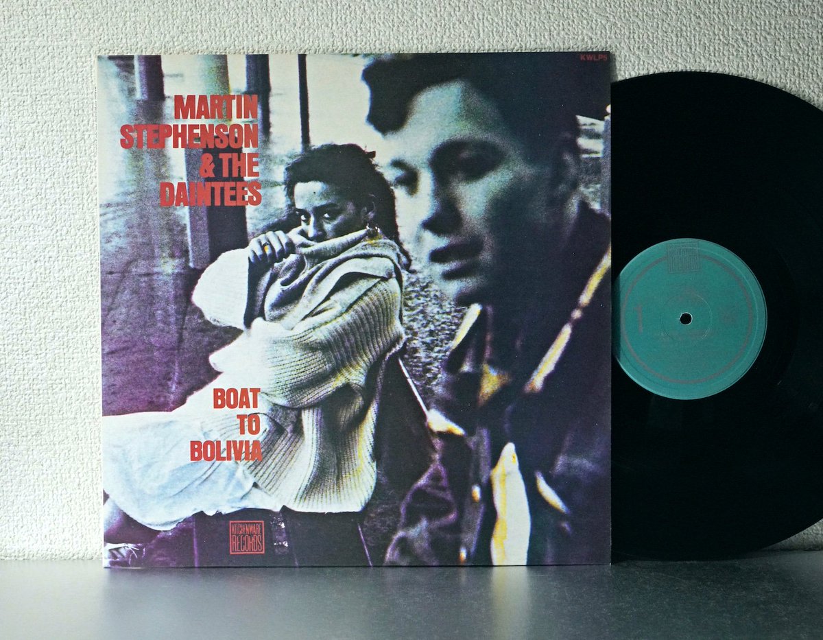 _CosmicCourier's tweet photo. MARTIN STEPHENSON & THE DAINTEES
‘Boat To Bolivia’ 💿LP
1986 UK
Kitchenware Records, KWLP 5
🎵https://t.co/Ll7OksSOkD
produced & engineered by Gil Norton
#MartinStephensonandTheDaintees
#KitchenwareRecords
#countryblues #ネオアコ #indierock #80s #vinyl https://t.co/Ld7bq4Eadw