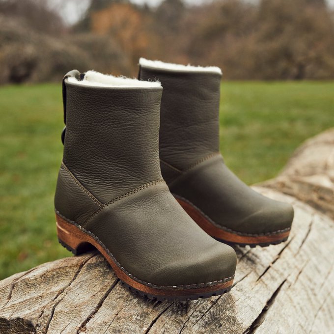 sanita mina clog boots
