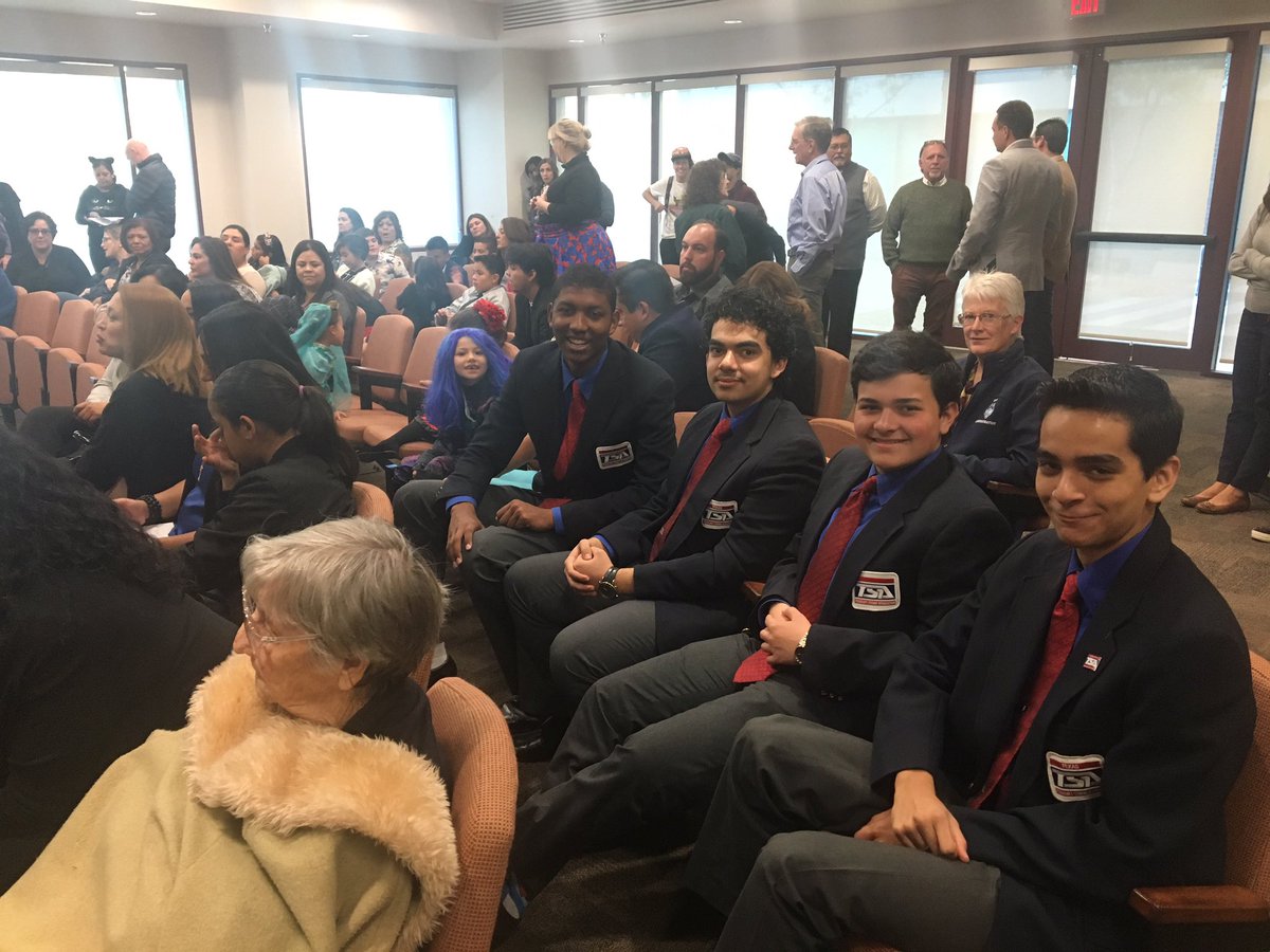 almarsh99's tweet photo. Chapin’s National Champion TSA Team was awarded a proclamation from the City of El Paso this morning. So proud of these men! #ChapinTSA # TrustTheProcess #IAmEPISD https://t.co/ScrVyioMEi