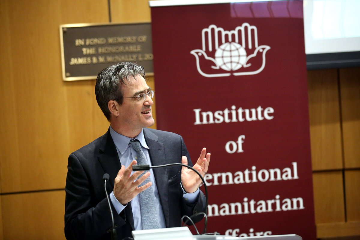 IIHA_Fordham's tweet image. During the 2019 #Design4Humanity Summit with @UNmigration Richard Blewitt, @ifrc Permanent Observer to the UN, noted that the topics of from Camps to Communities + from Data to Stories are critical to progress our working approaches for those living in insecure environments.