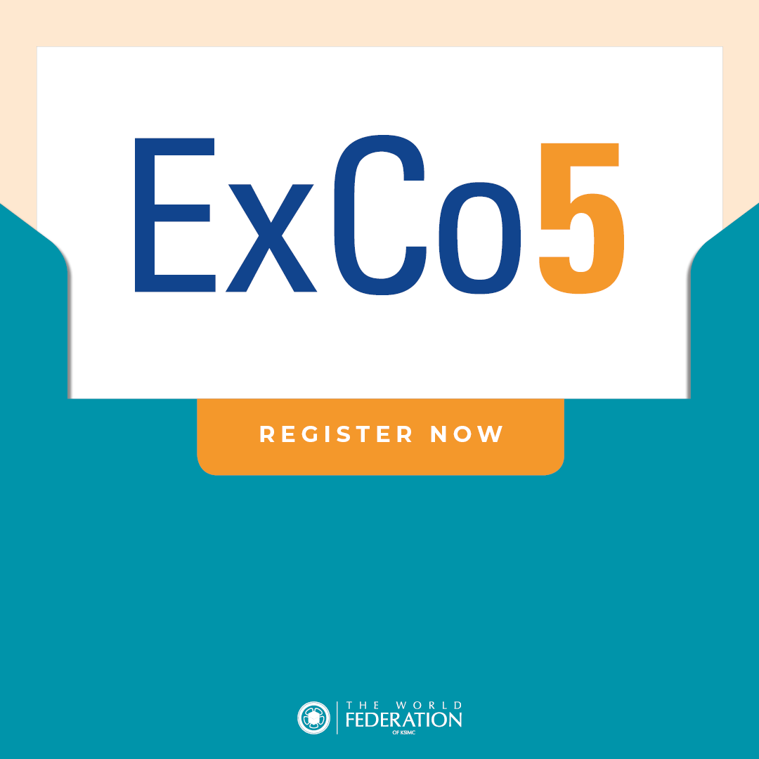 WFKSIMC's tweet photo. The 5th World Federation Executive Council (ExCo) will take place on the 2nd of November.
Join us or tune in online on our social media platforms by using #WFEXCO.
Register now here: https://t.co/PW2x0HElXv https://t.co/NpH5ok2z4Z
