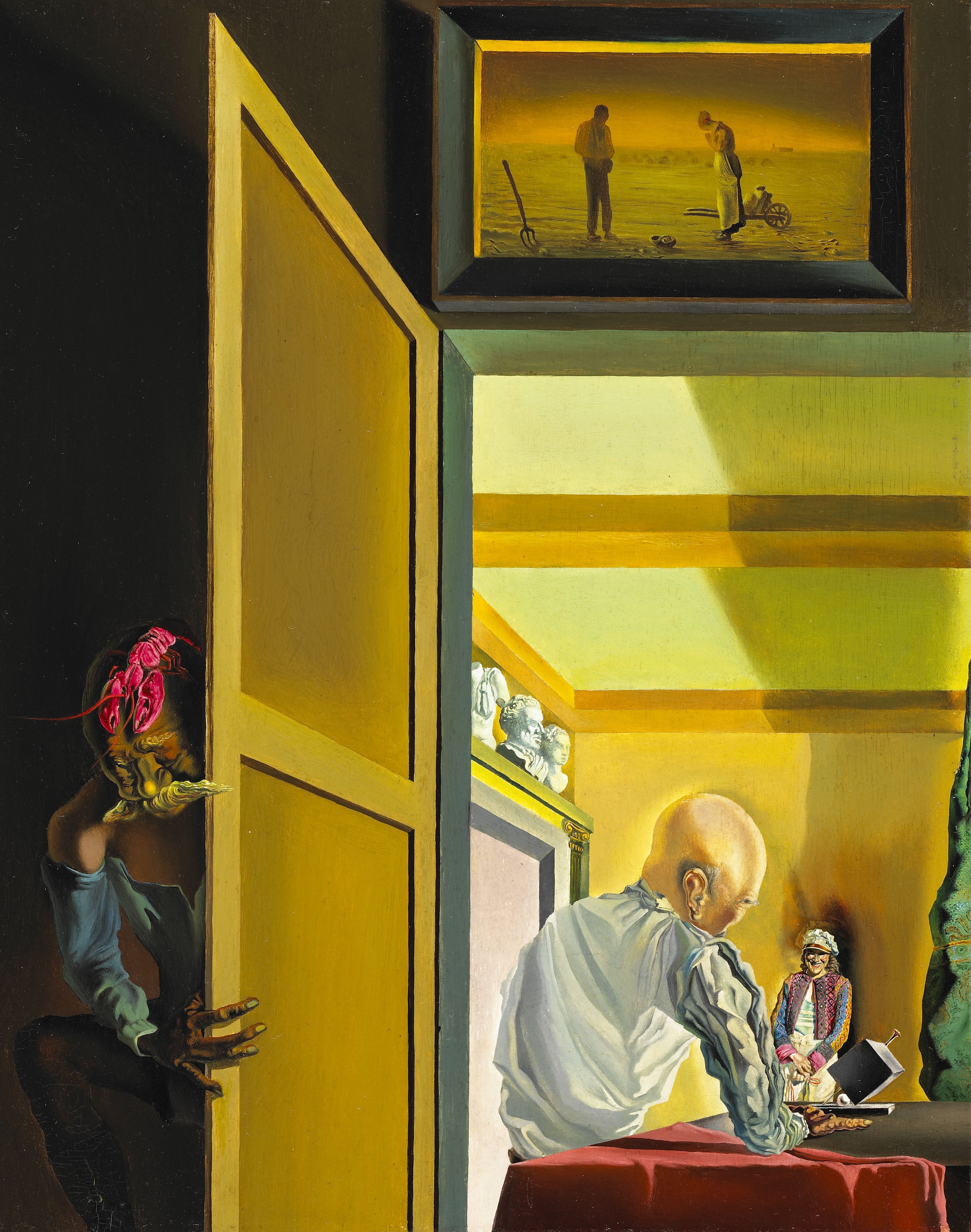 Van Gogh Museum Do You Recognise The Painting Above The Door It S The Angelus By Millet Salvador Dali Said Of This Work This Painting Produced In Me An Obscure Anguish