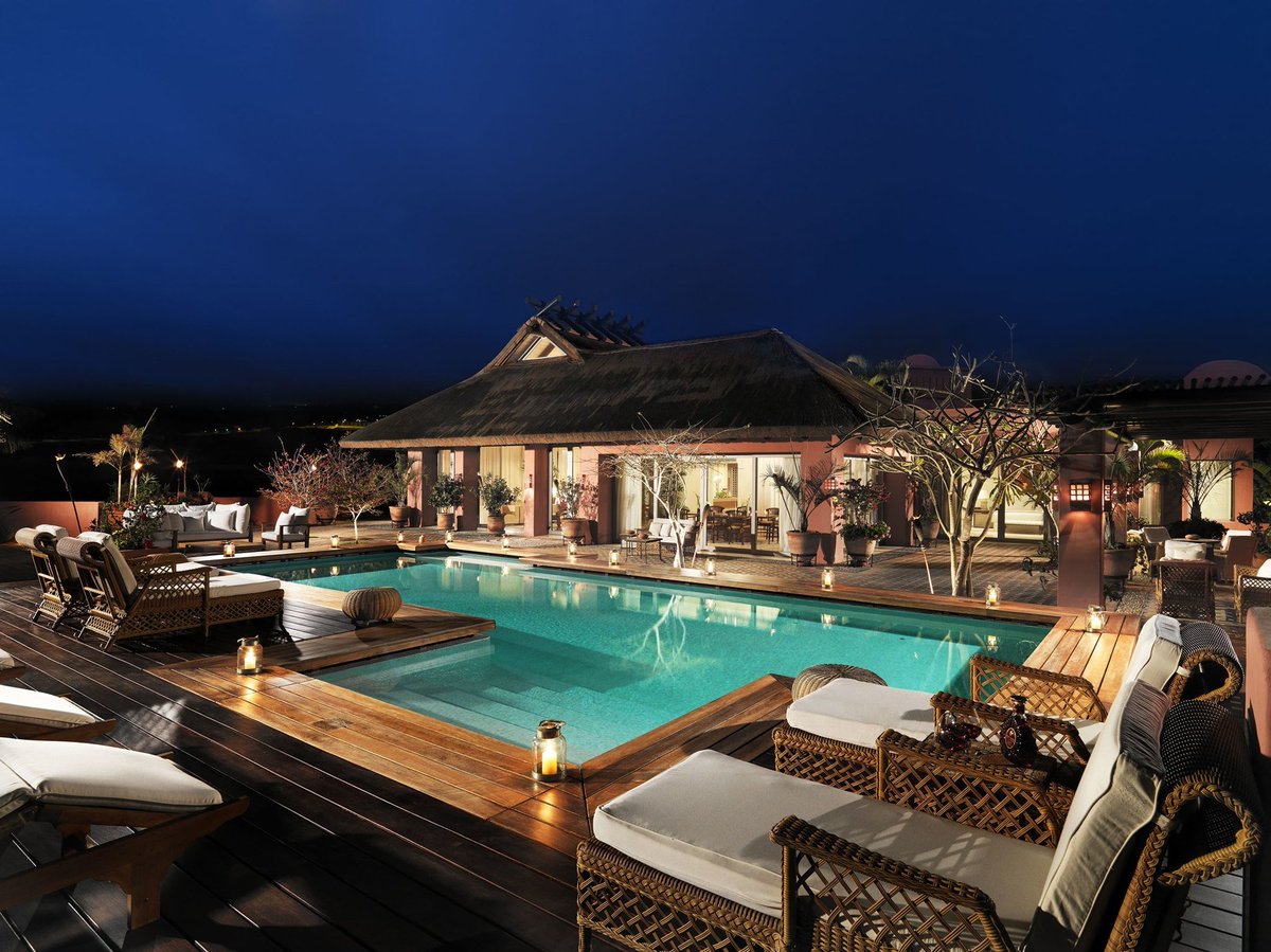 From a rooftop villa, guests immerse in late night swims and starry skies at The Ritz-Carlton, Abama. hubs.ly/H0l0n2v0