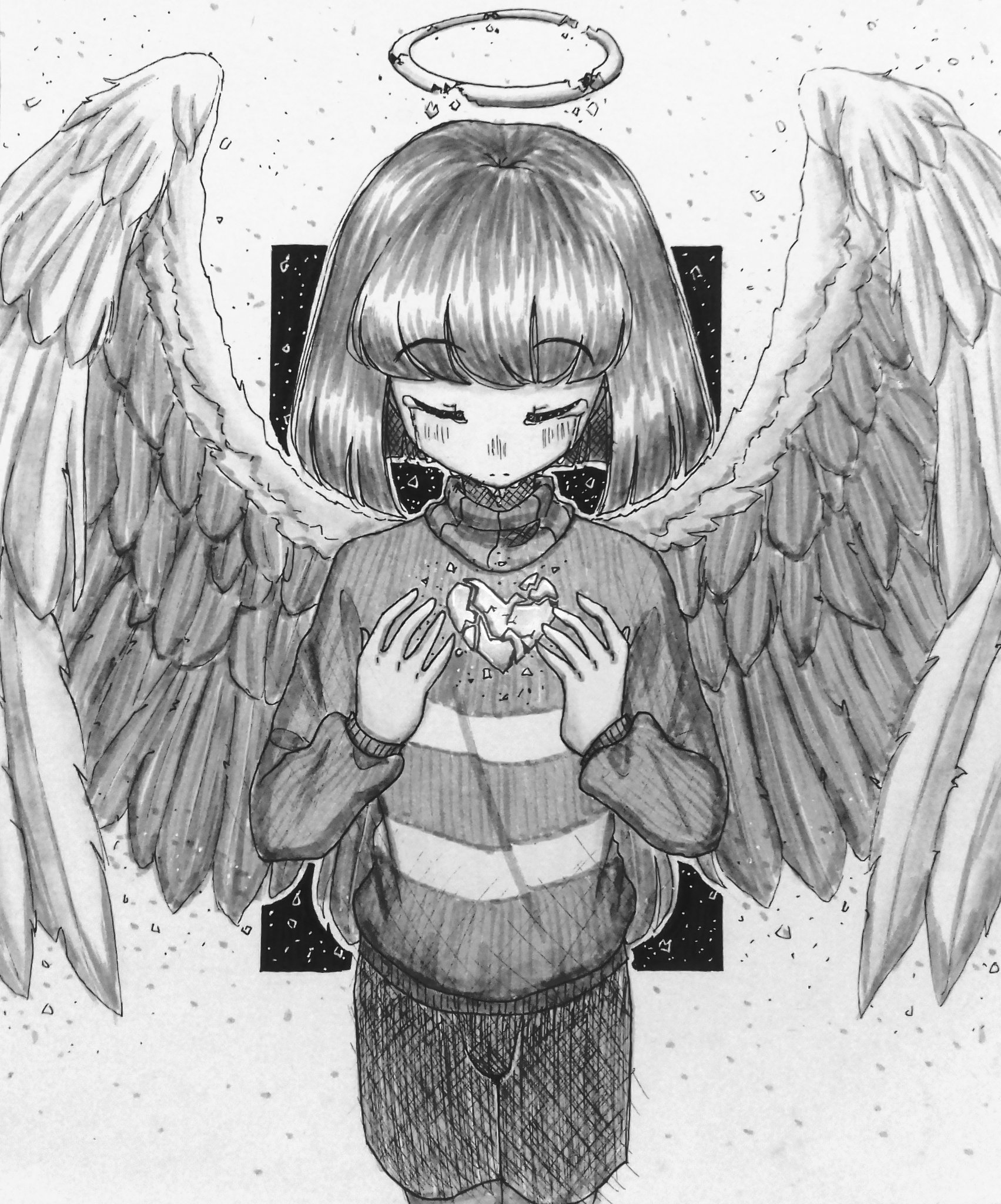 Maximum Ride Total Drawing How To Draw Maximum Ride Wings