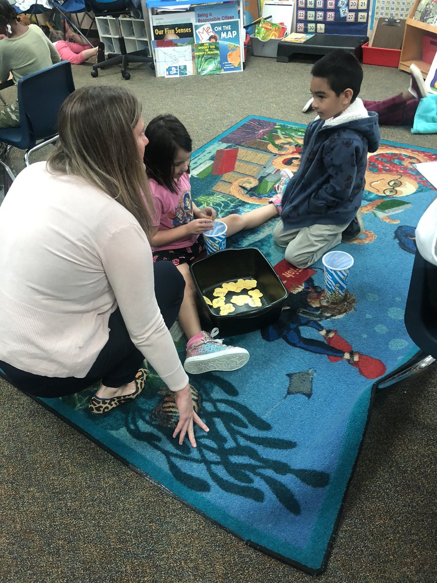 GretchenNabi's tweet photo. Our stellar #principalforaday Kristi Johnston shares a story with @MetcalfeMadness first grade and helps @PreciousHicks33 fifth grade collect scatter plot data @clarkstontisd @tylerisd @amypawlak01 @jennifer_hines https://t.co/Ziq33b5GGd