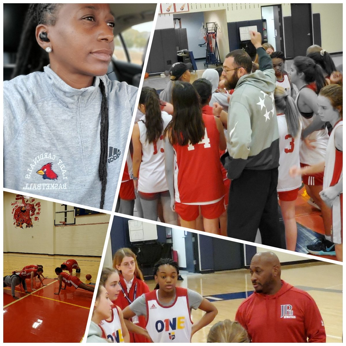 firenicepbt's tweet photo. When 6:30am practices become the new norm! @LadyCards_Bball #jpiihsathletics #ladycardinals #one #outworkeveryone #6Atapps #preseasongrind https://t.co/CXbaX3ORXm