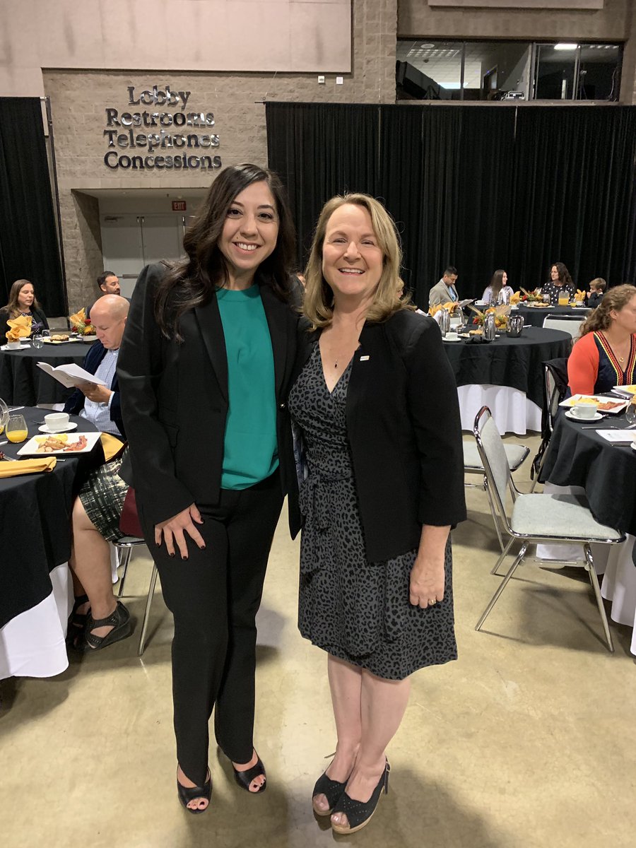 HR_Burton's tweet photo. Congratulations Barbara Gaffrey, Teacher of the Year finalist, and Debbie Estrada, Administrator of the Year nominee, for the TCOE Excellence in Education Awards! https://t.co/j9pH97iosD