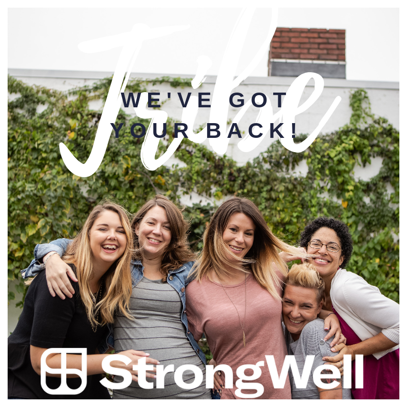Anything is possible when you have the right people there to support you. We have a tribe of strong women at StrongWell ready to have your back. Take one small step, reach out and we’ll be there for you! bit.ly/2XgGnu0 

#iamstrongwell #strongertogether #tribe