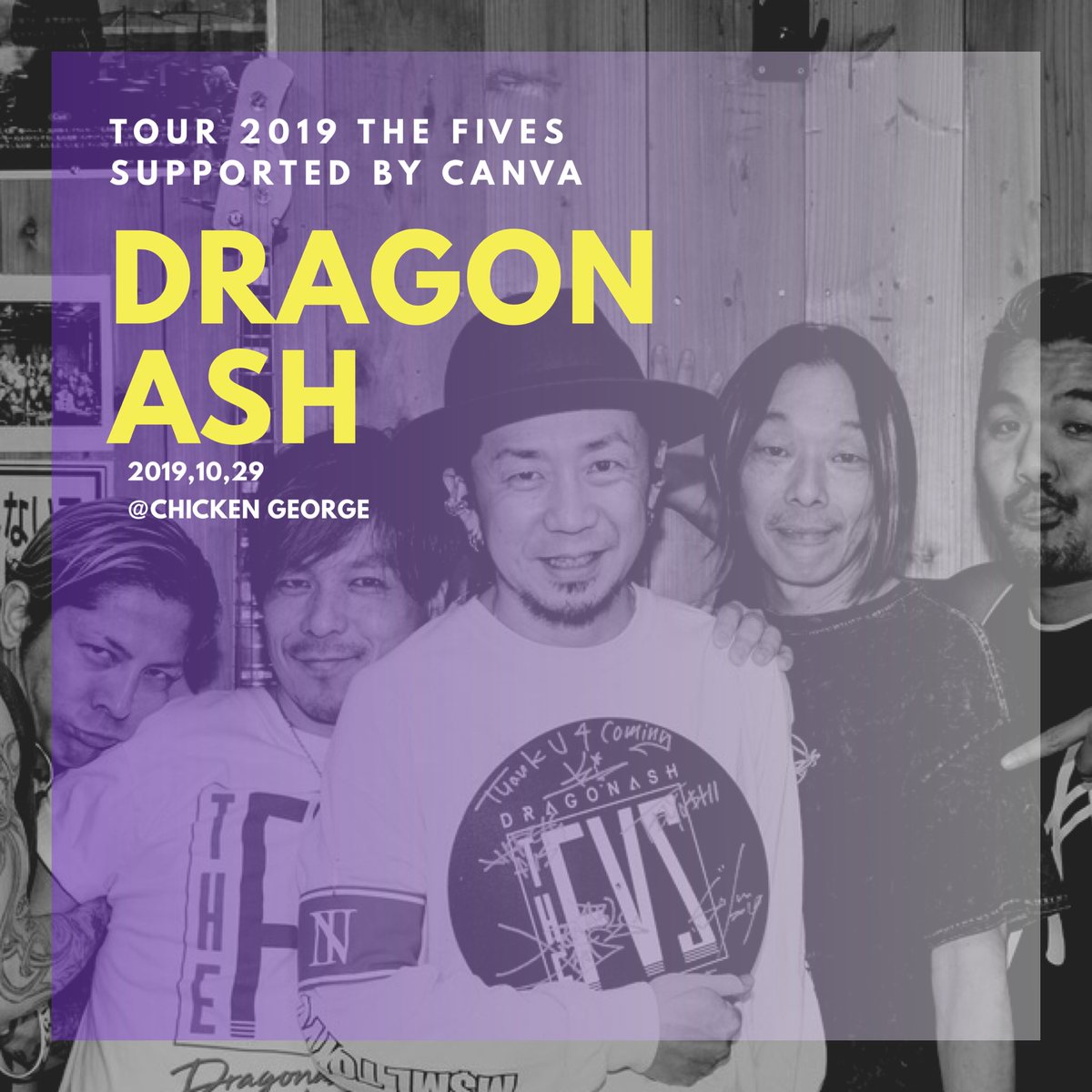 KNT100's tweet photo. ライブハウスで観るDragonAsh最高🤘✨✨

#Dragonash
#DA_livephoto
#Canva
#chickengeorge https://t.co/ycqRxkv3uz