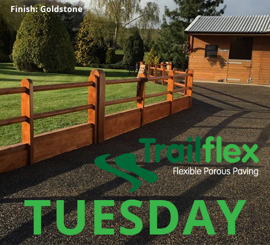 Trailflex's tweet photo. #TrailflexTuesday takes us back to Sale Golf Club where we installed Trailflex in Smoked Topaz. Trailflex was chosen due to its minimal dig out, therefore avoiding interference with existing tree roots. Link in bio! #trailflextuesday #trailflex #TuesdayThoughts #ecofriendly https://t.co/gbRhnwx7Nc