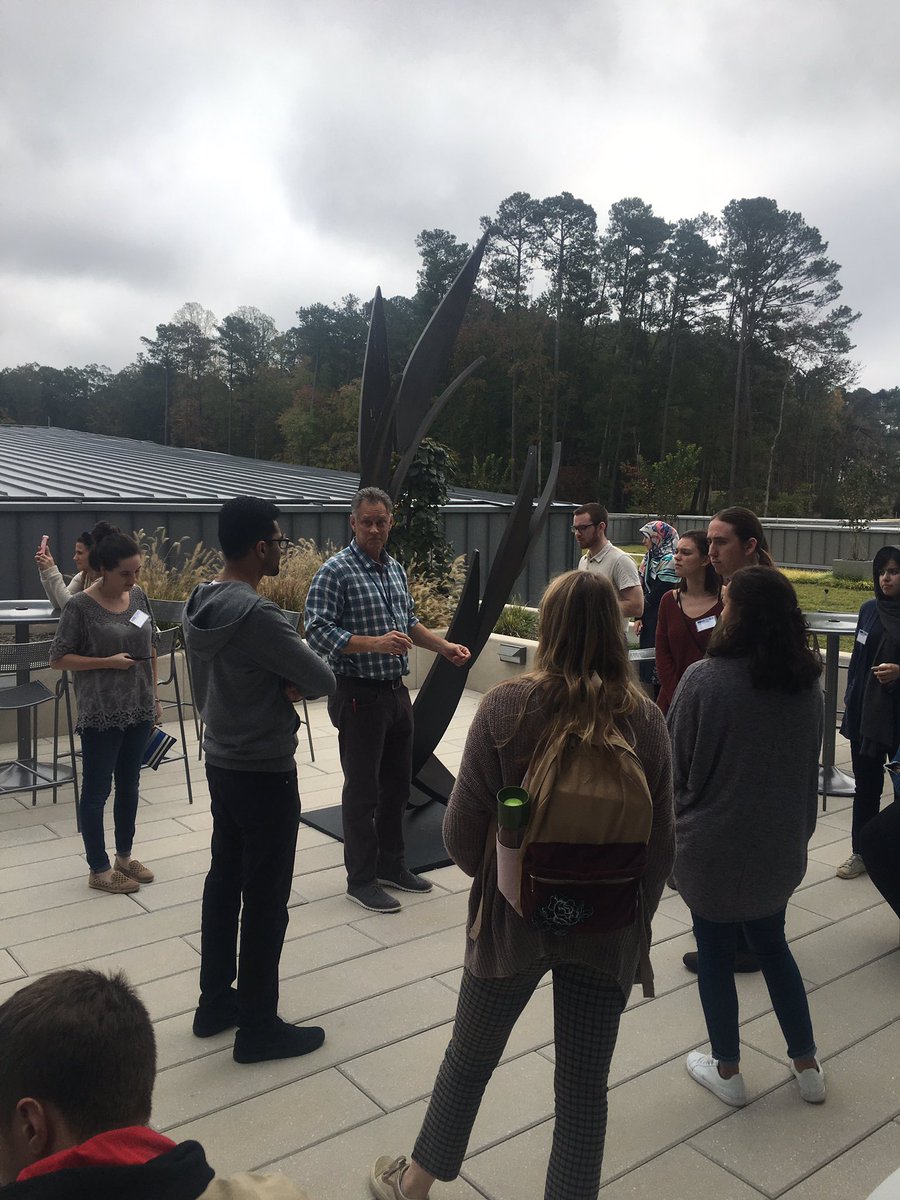 traciroserider's tweet image. @NCState #LEEDLab class looking at how #sustainabilitymatters with @SASsoftware. Amazing work and great tour! #leadership @NCStateDesign #ThinkAndDo @USGBC @NCStateSustain #LEEDGold