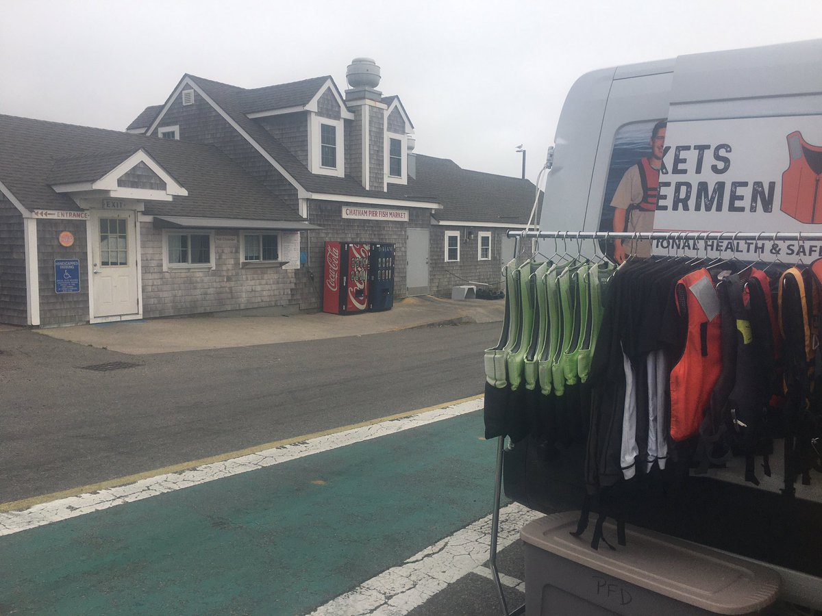 We are set up in front of Chatham Pier Fish Market until 5pm!