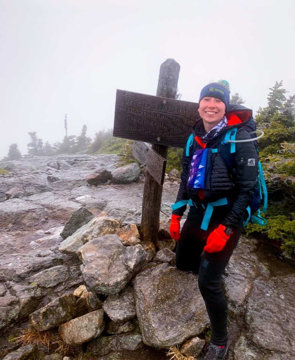 runnerantics's tweet image. Mother nature may not have let this weekend go according to plan but we still got to camp to test our new backpacking gear and then crush a peak in the freezing rain 🥶
.
2️⃣0️⃣ Mount Jackson
.
#nh #newhampshire #NH48 #hiking #hikenh48 #nh4000footers #hikenh