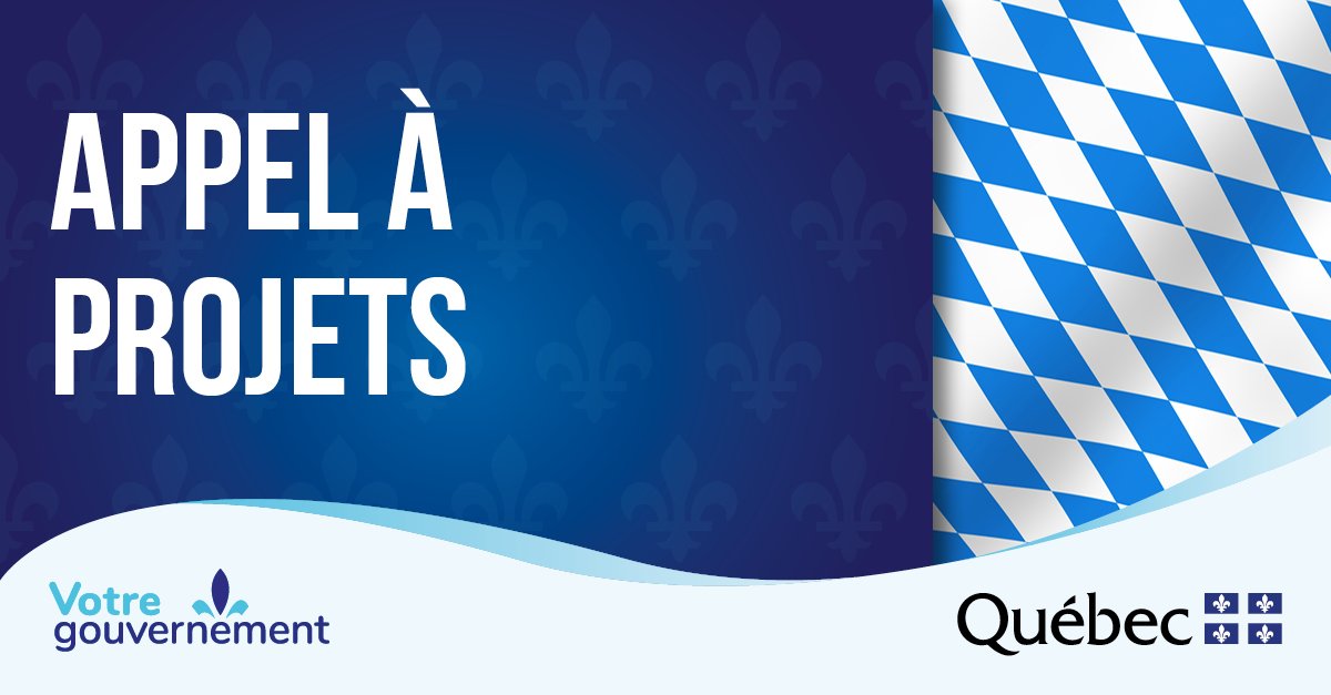 MRIF_Quebec's tweet image. Nouvel appel à projets #Québec-#Bavière 2020-2022! Thématiques prioritaires : «Miser sur les #HautesTechnologies et l’#innovation», «L’identité comme base solide pour l’avenir» et «Relever les défis mondiaux ensemble» #CoopQcBy
Date limite 15 janvier 2020➡️mrif.gouv.qc.ca/fr/appels-a-pr…