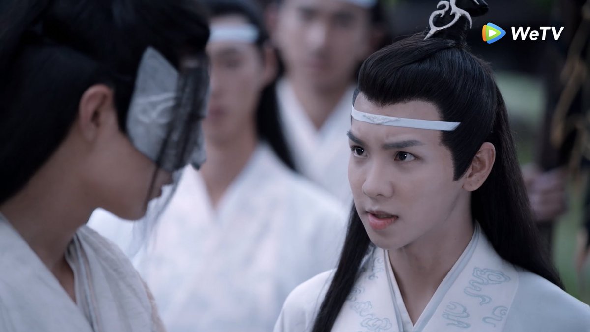 5. the fact that sizhui can actually talk back to lwj, something no other disciple does,,,, it’s mild as an argument but. lwj doesn’t even silence him for it.6. the fact that wwx was reminded of lwj when he saw sizhui, when there are 7 other disciples there