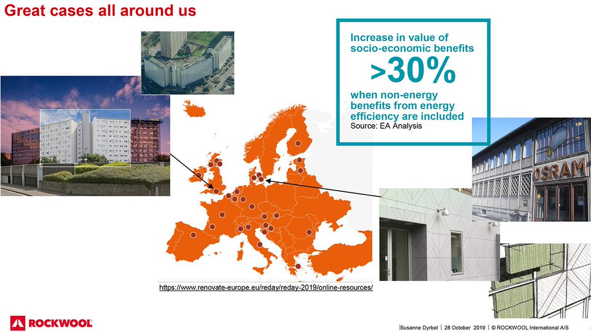 ROCKWOOLGroup's tweet photo. Buildings are the single largest #energyconsumer in EU – with a very long lifetime. When preparing #renovation strategies, consider impact across the entire building lifetime incl non-energy benefits
Sharing learnings with delegation from #BadenWürttemberg
https://t.co/PCeTeZGrej https://t.co/yjebnxq0IG
