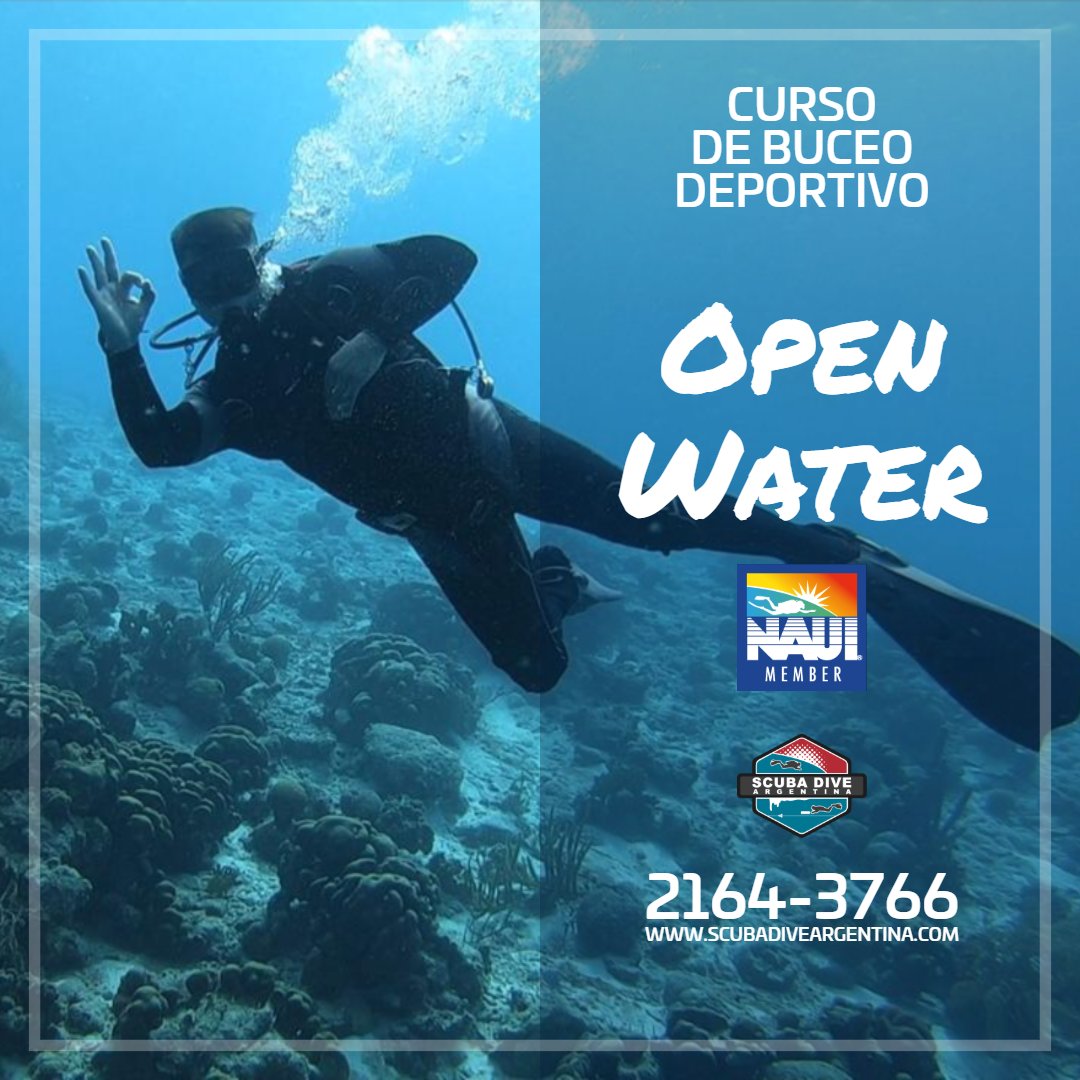 ScubaDiveAr's tweet photo. Curso Open Water
Este curso esta dirigido a todos aquellos que quieren comenzar la actividad, no se requiere experiencia previa en buceo pero si buenas habilidades de natación.
.
#openwater #scubadiving #buceodeportivo #buceo #ScubaDiveArgentina #PremierDiveCenterNAUI #ntec #rgbm https://t.co/dHyBU7fupD