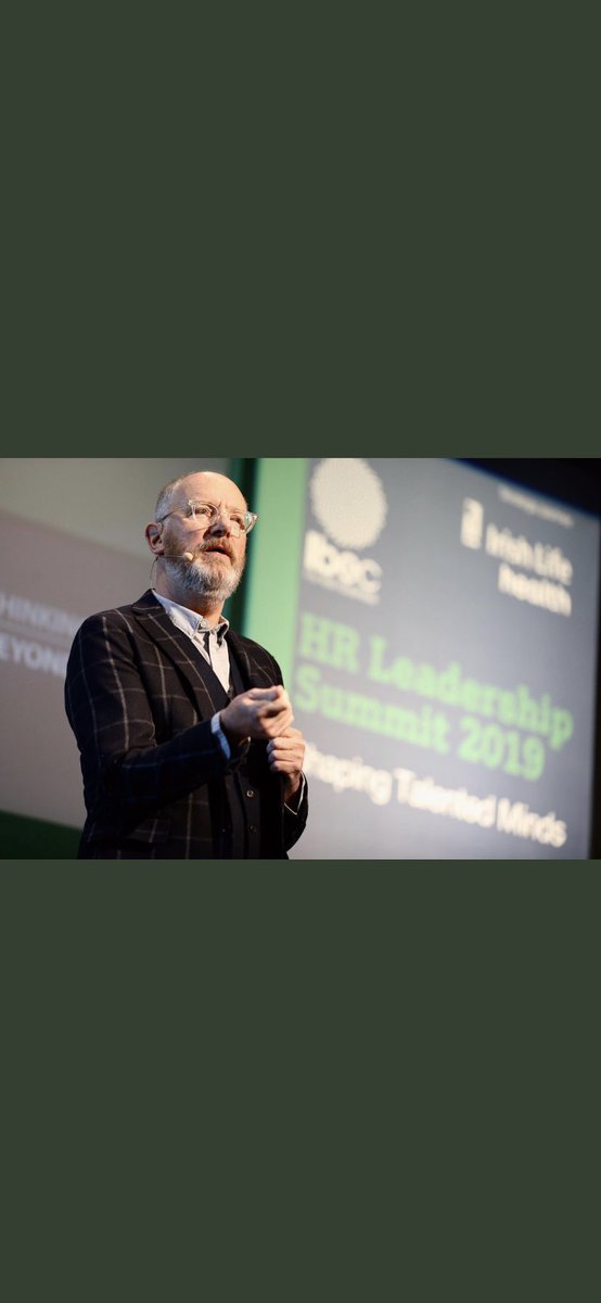 Still buzzed from the wonderful Ibec Leadership Summit @ibec_irl #ibecHR Sponsor @irishlifehealth I spoke about our need for speed and forward momentum we are leaving people behind #loneliness also always a joy to hear from @collingsdg Thank you Ibec and @PS_Speakers