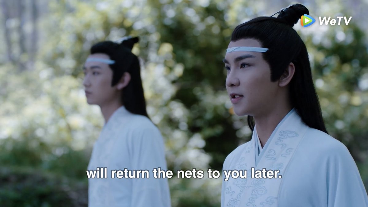 and then there are the moments from the book which cql also kept:7. only lwj’s son, the sect leaders nephew could have the authority to offer to replace 400 nets- which were said to have cost a lot.