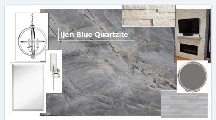 PacShore's tweet image. Looking for #designinspiration? Our #Tulsa team takes the time to create #designboards for our clients to connect the elements that are hard to envision together! 
#pacificshorestones #usenaturalstone #interiordesign #quartzitecountertops #remodel #kitchenandbath