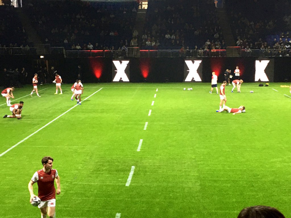 wearefeeder's tweet photo. All Ready🏈 for @RugbyXOfficial &amp; Good job to all the UPSERS involved in transporting the all important turf here👌🏼 @UPS_UK #WeAreFeeder #BringOnTheAction https://t.co/576gwMNjLV