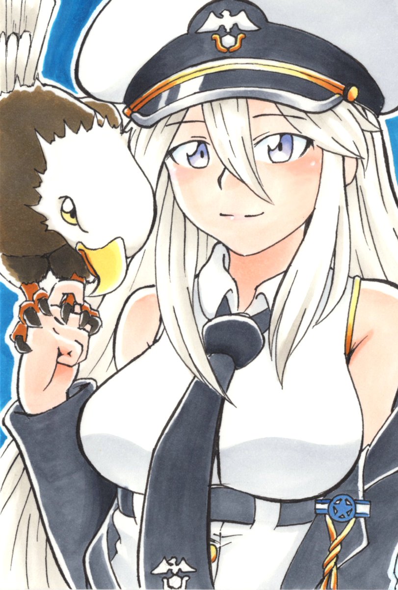 コピックでエンプラちゃん
#アズールレーン 