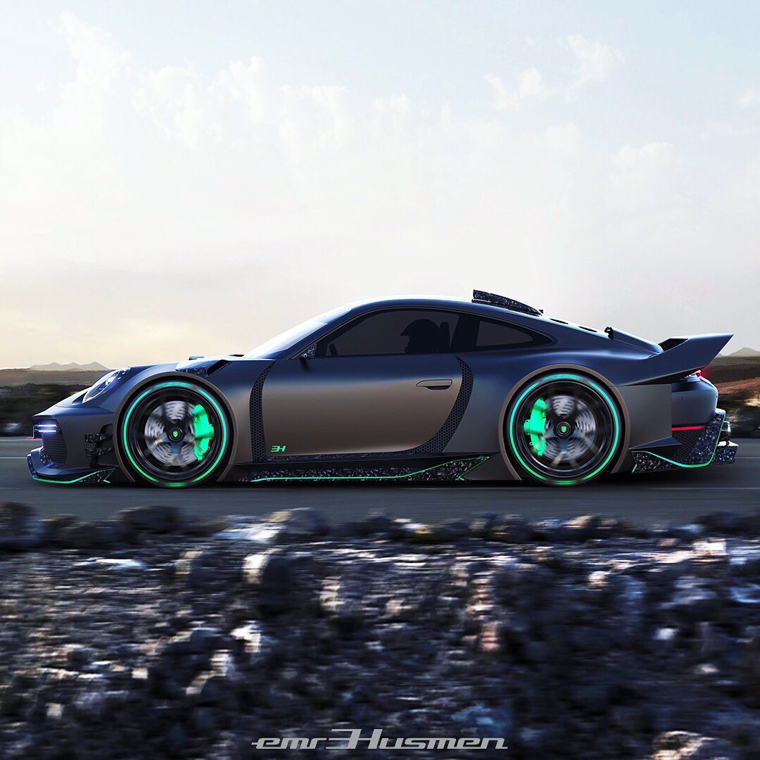 The return of the #911GT1 ‘Nero’ by @emrehusmen 
#nosubstitute 
#Porsche911uk
#Porsche911GT1 🎯