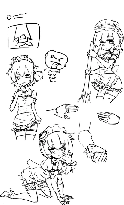 sketchy sketches of some ocs

idk if these rough sketches are an eyesore on ur timelines tho pls let me know uwu 