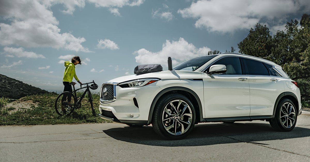 FetteINFINITI's tweet photo. Focus less on unloading and more on riding with #QX50’s available motion-activated liftgate. https://t.co/GReKRJOgiU https://t.co/g2AsAJaVbI