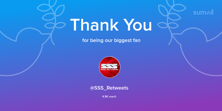 ViciousRubenYT's tweet photo. Our biggest fans this week: SSS_Retweets. Thank you! via https://t.co/XeF1pp8ePR https://t.co/T3ksYNokfW