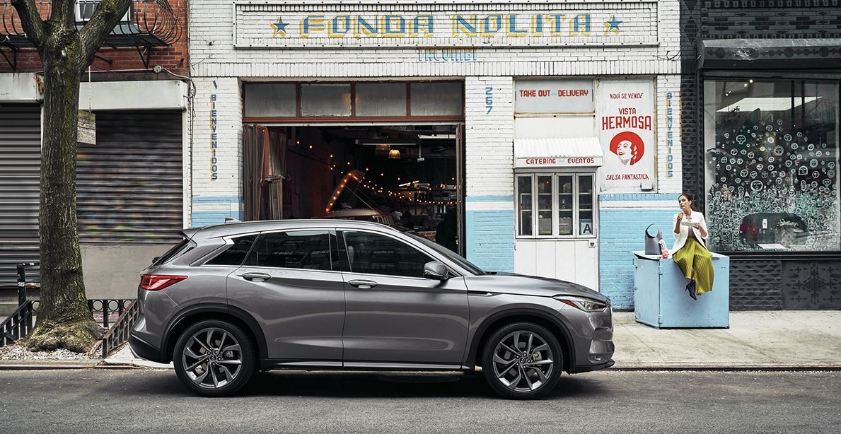 FetteINFINITI's tweet photo. People always pit form against function. At #INFINITI, we ask, “Why not both?” #Luxury should be lived in – and so should the all-new 2019 #QX50. https://t.co/BT3ZuH4ROD