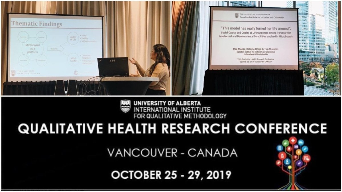 rmorrismsw's tweet photo. Cheers to @SocialWork_UBC BSW student Celeste Borja who absolutely rocked yesterday's presentation @theIIQM Qualitative Health Research Conference! Celeste, you are a superstar! ๐คฉ #QHR2019 #IIQM #ubcsocialwork #qualitativehealthresearch #socialworkresearch #IDD https://t.co/NBpfYaDNLp