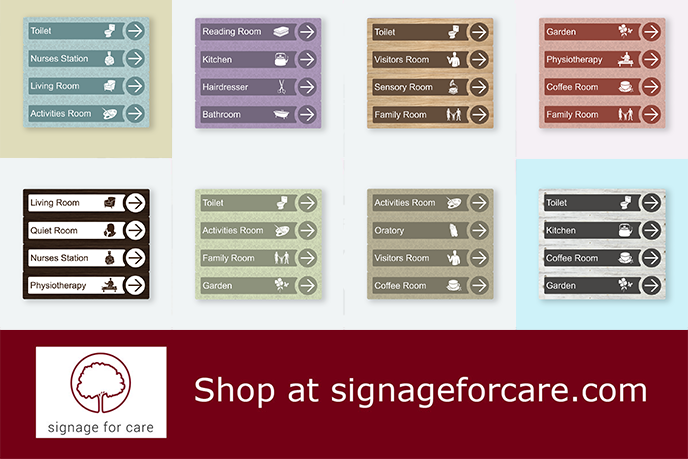 Signageforcare's tweet photo. Full range of #CareHome #dementiafriendly #diretionalsigns available from our online store. New Subscribers get 10% off their first order https://t.co/QODPB1Nv2N 
 #signage #carehomesignage https://t.co/6zf6fvgJNA