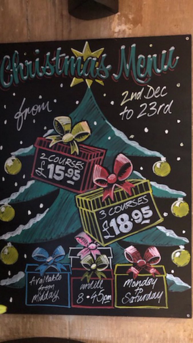 Bookings going crazy!                            
Only 56 days left!  Phone for a table on 01642 714692 or book online at chaptersbistro.co.uk