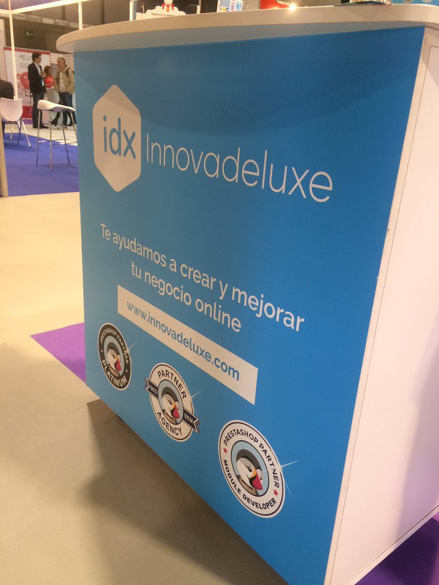 JoseSB_designer's tweet photo. #eShowMAD19 dudas sobre con que plataforma crear tu Ecommerce? Pásate  por @innovadeluxe y te asesoramos! 👨🏼‍💻🗣👍 https://t.co/veF5EenXMB