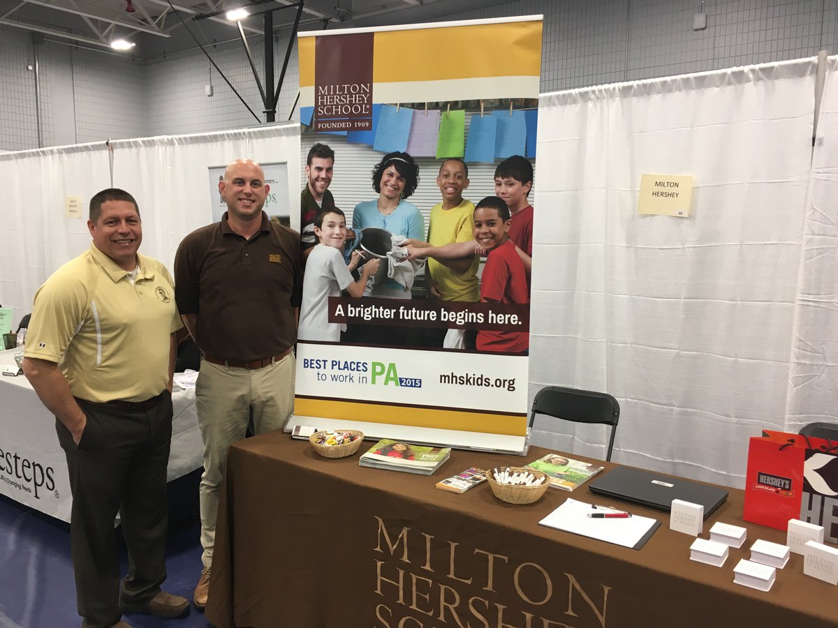 miltonhershey's tweet photo. Interested in a career worth every minute at Milton Hershey School? We’re at @PSNKsuccess for a #JobFair today. It runs until 2 p.m.  #psnk #HersheyJobs https://t.co/azsNqYTHX6