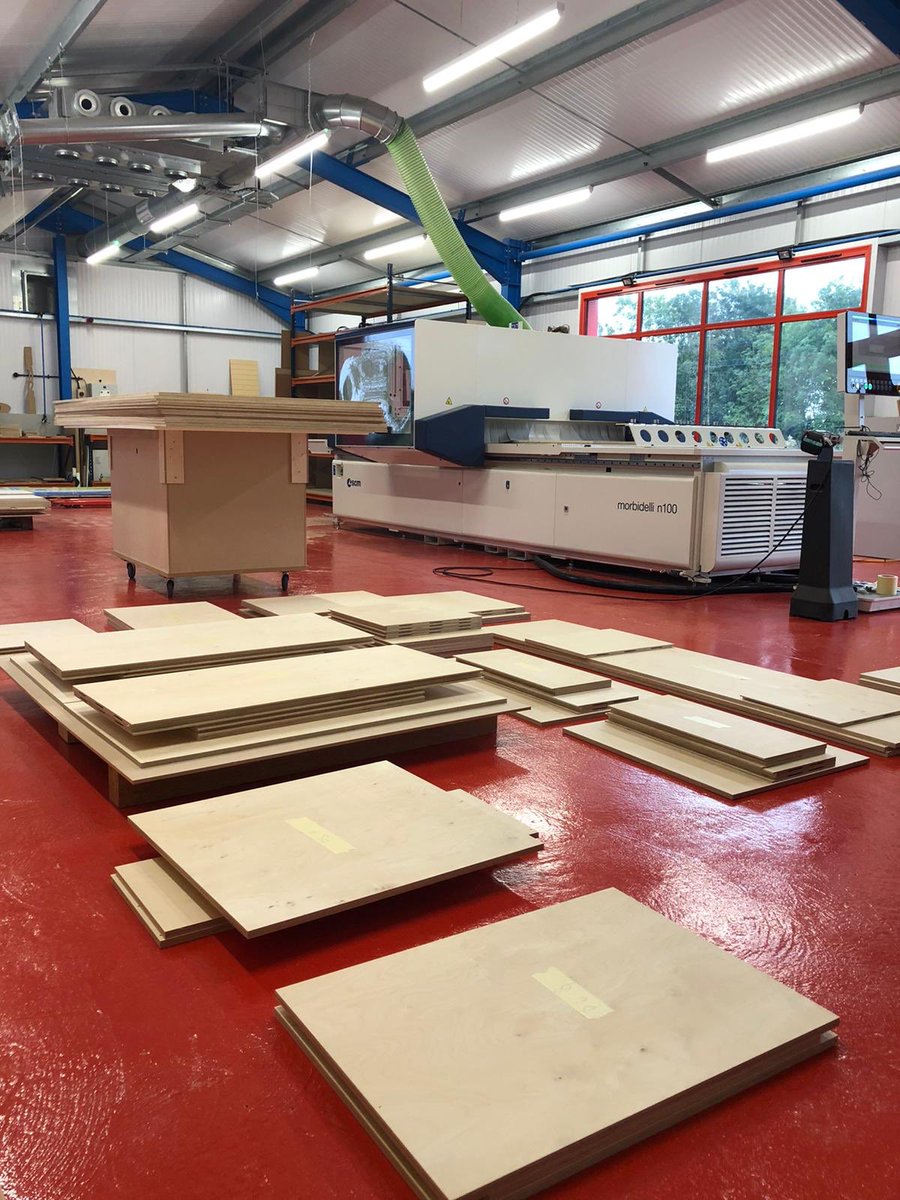 SuffolkCNC's tweet photo. Kitchen cupboard carcasses for @ChurchGooderham https://t.co/qDg3bGE6Ul