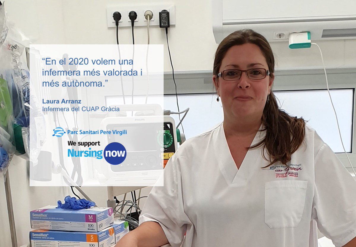 perevirgilicat's tweet photo. 💫💫Una infermera més valorada i més autònoma, #ReptesNursingNow segons la infermera del #PSPereVirgili Laura Arranz.👇
 #CatalanNursingNow #NursingNow #LideratgeInfermer https://t.co/HvECZKEp1a