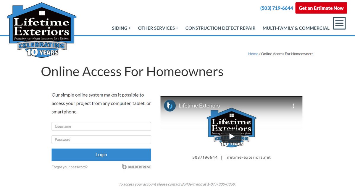 LifetimeExt's tweet photo. Did you know that we have an online portal for our clients? 
.
.
.
#Lifetimeexteriors #Buildertrend #siding #renovation #exteriorremodel #clientportal #portland #vancouver #contractor #sidingcontractor #communication https://t.co/btwJ80mUA4