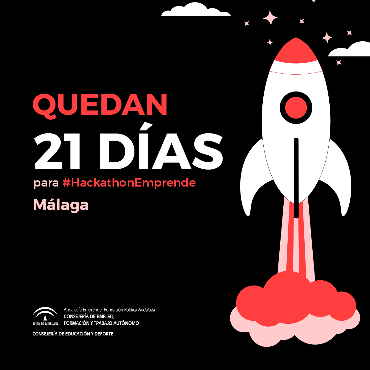 cademalaga's tweet photo. ¡Comienza la cuenta atrás! ⏰ Queda muy poco para que #HackatonEmprende llegue a nuestra ciudad 📍 ¿Estáis preparados para lanzar vuestra idea de negocio? Somos todo 👂
Por suerte, la Aceleradora Andaluza de Emprendimiento Educativo llega para quedarse
➡ https://t.co/7X9ZHPeWkw https://t.co/HPEcSgi9jS