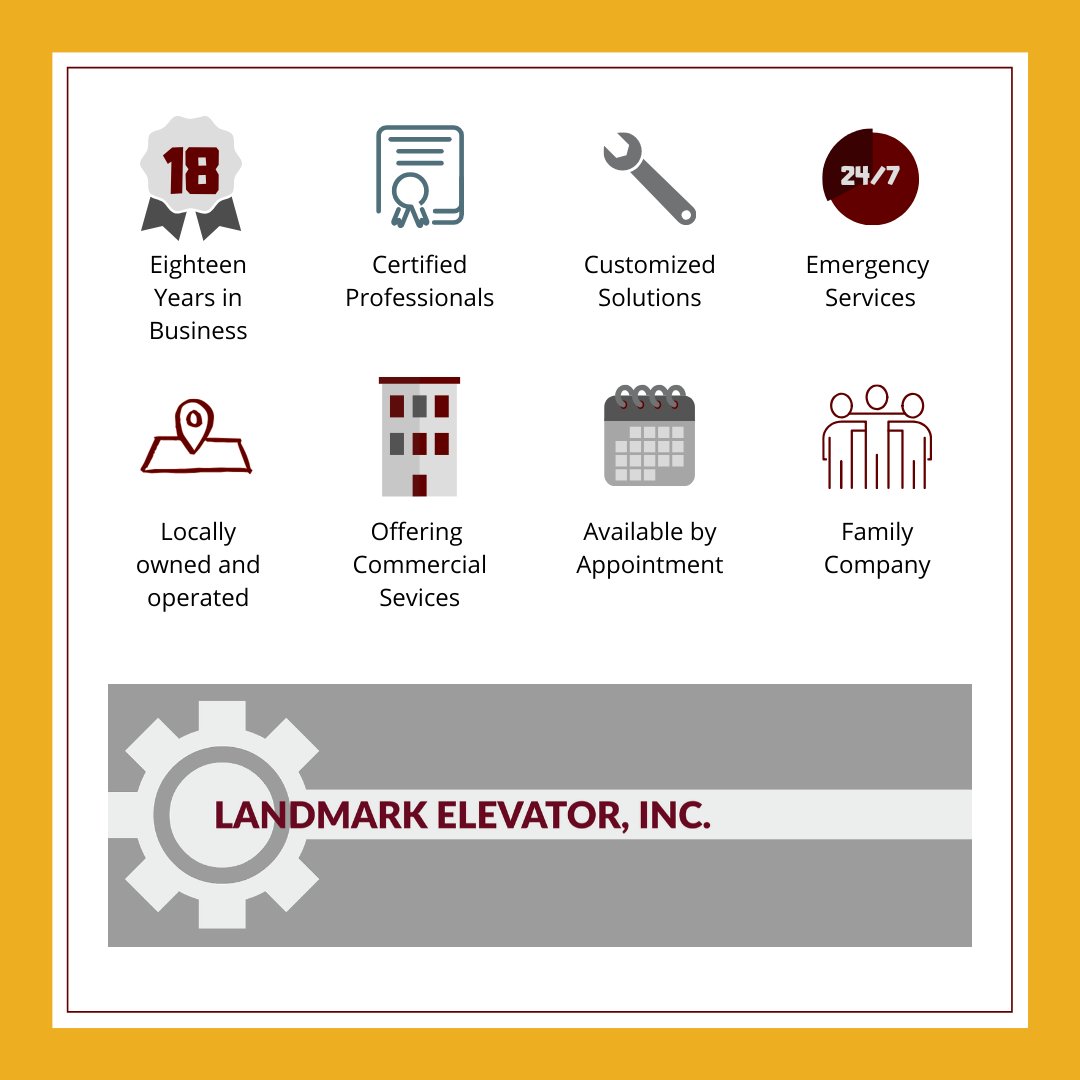 Get to know us! We are your local elevator experts. We offer solutions for all your vertical transportation needs. #elevatorexperts #twentyfourseven #familycompany #elevator #commercial #residential #localbusiness