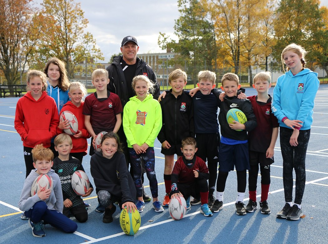 Day two at our autumn Rugby Camp with our recently appointed Head of Rugby, Gary Mercer. 
We will be running another camp in the Easter holidays, please contact us if you would like more information: marketing@ashville.co.uk